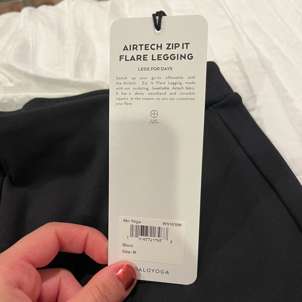 ALO high/waist zip it flare legging - Picture 10 of 11